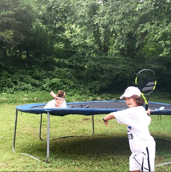 kariss trampoline britton tennis