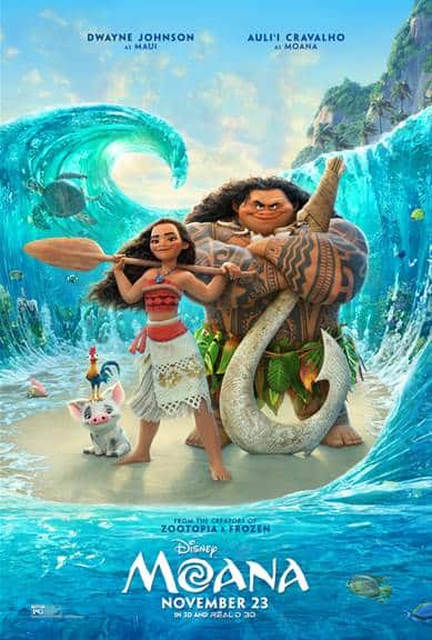 Disney’s Moana Free Coloring Sheets
