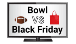 Super Bowl TV Deals #BowlVsBlackFriday