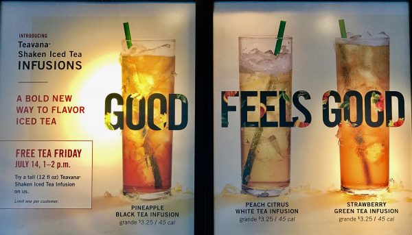 Free Tea Friday at Starbucks
