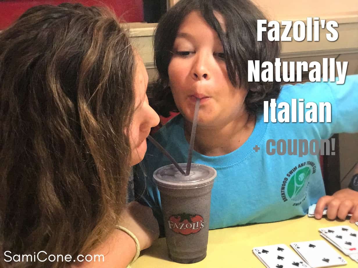 Fazoli’s Naturally Italian Family Dinner{+ Coupon for YOU!}