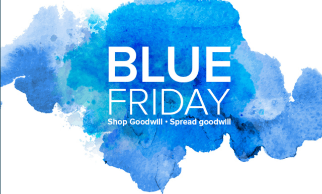Goodwill’s Blue Friday Sale