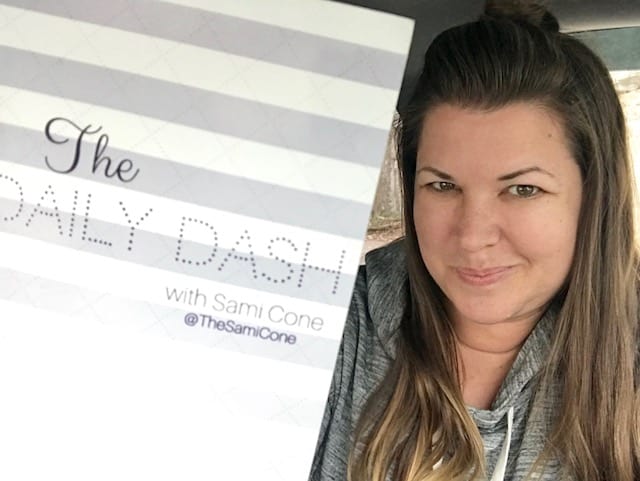 The Daily Dash: November 13, 2017 {Back from #DC & Cast Off} #MuseumOfTheBible