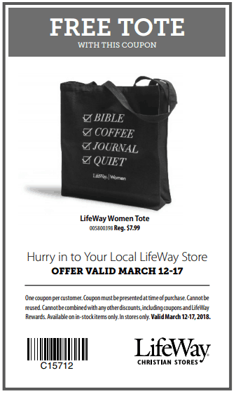 Free Lifeway Women Tote