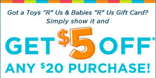 How to Save $5 at Michaels with a Toys “R” Us Gift Card