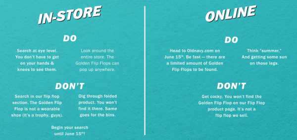 Old Navy One Day Wonder Flip Flop Sale June 15, 2019