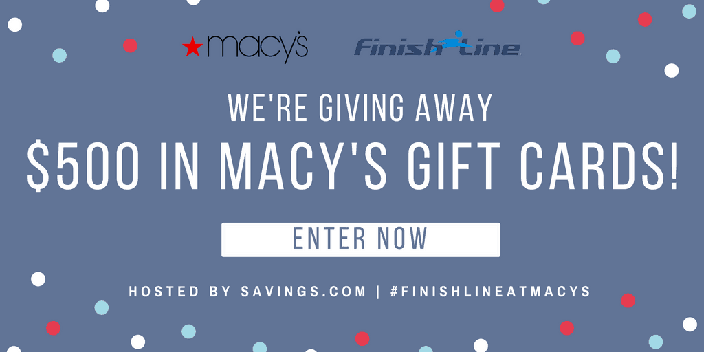 Macys Finish Line Giveaway: 10 Win a $50 Giftcard! #FinishLineAtMacys