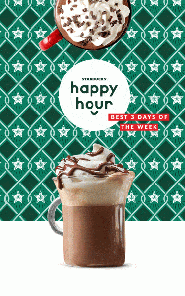 Starbucks Happy Hour
