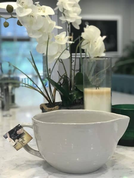 paw paw pottery batter bowl