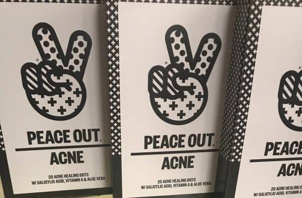 peace out acne