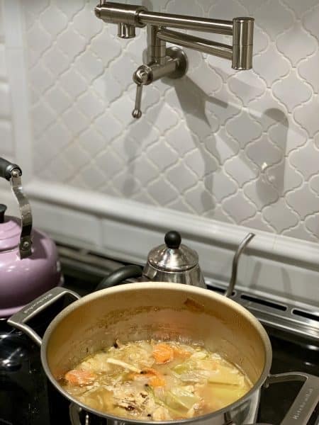 best homemade chicken stock reduced