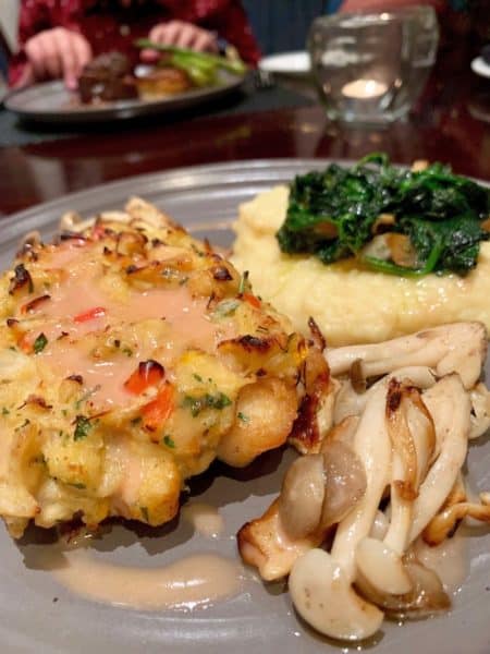 3800 ocean crab crusted grouper