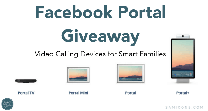 Video Calling Devices for Smart Families: Facebook Portal Giveaway