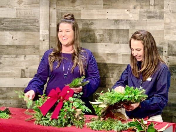 how to make a wreath for christmas