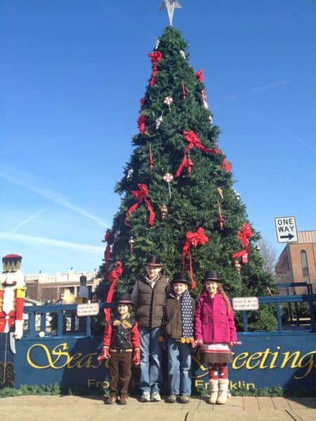 dickens of a christmas tree 2011