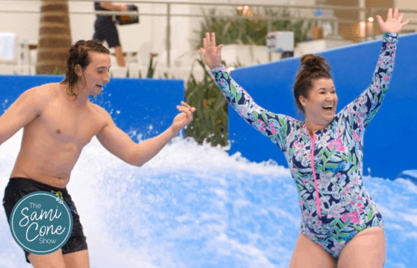 Sami Cone SoundWaves Flowrider stand up surfboard opryland