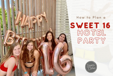 Sweet 16 Hotel Party {Birthday Weekend at Opryland}