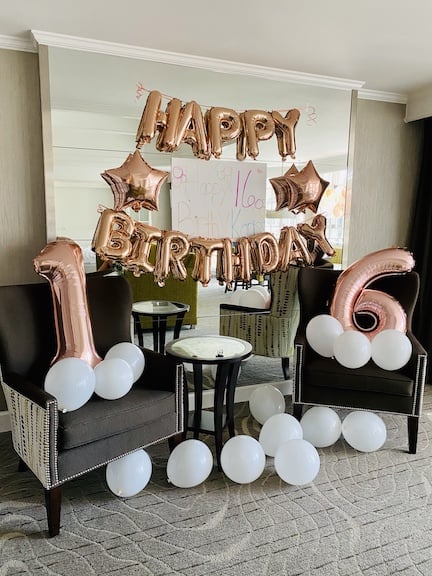 opryland sweet 16 birthday decorations