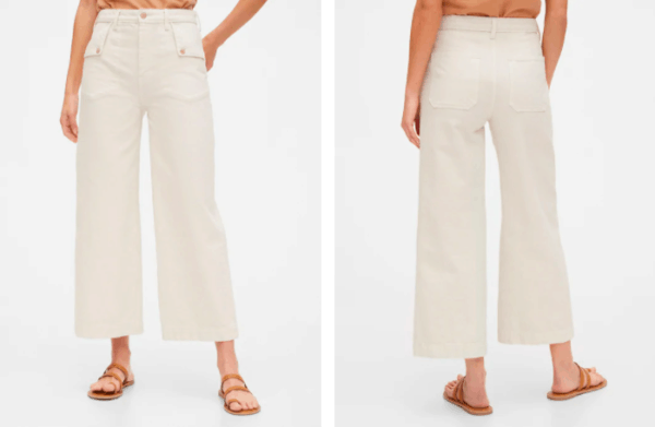 Gap Sky High Wide Leg denim