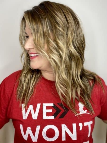 Sami Cone Jon Alan Salon November 2020 side view