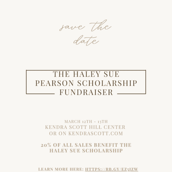 HSP scholarship fundraiser IG