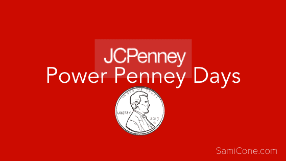 Power Penney Days: JCPenney Deals