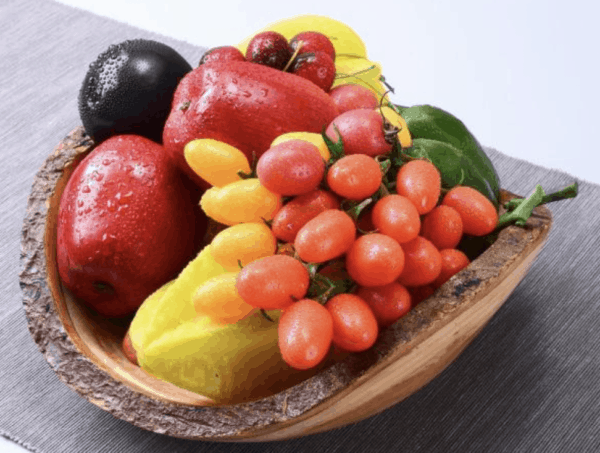 Handmade Oval Mango Wood Natural Decorative Bowl