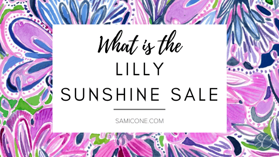 What is The Lilly Sunshine Sale?