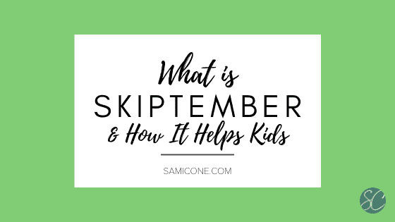 What is Skiptember & How it Helps Kids Around the World