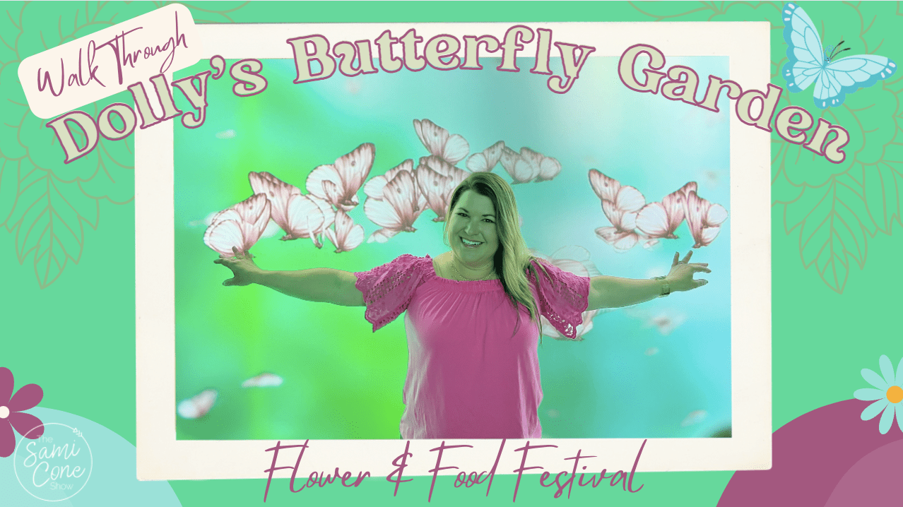 Dolly’s Butterfly Garden in Dollywood (New & Interactive!)