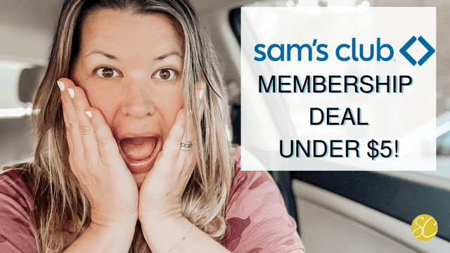 Sam’s Club Membership Deal Under $5! {Daily Dash: August 4, 2022}￼