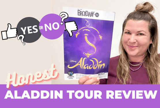 Honest Aladdin Tour Review: Disney Aladdin Broadway Show Needs 3 People for Every Missing Animal!