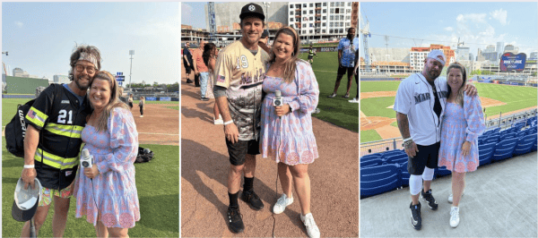 2023 Rock n Jock Sami Cone photo collage with Jason Crabb, Chip Esten & Struggle Jennings