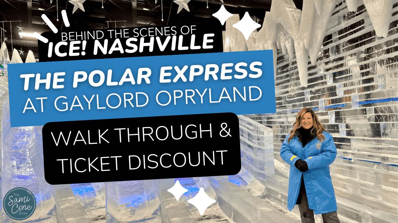 Gaylord Opryland ICE! The Polar Express Behind the Scenes