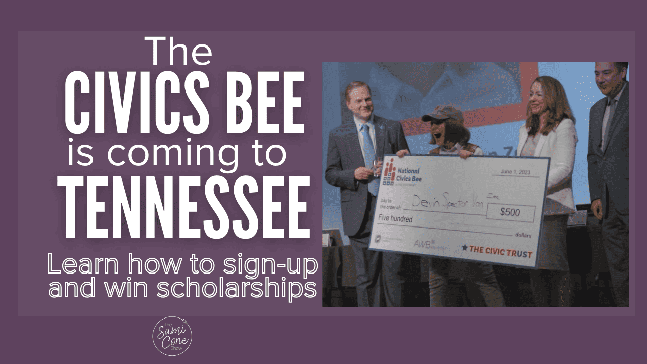 The Civics Bee is Coming to Tennessee!